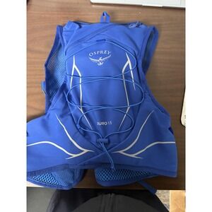 Osprey Duro 1.5 Running Hydration Vest Pack Blue Trail Running Race Mens Medium
